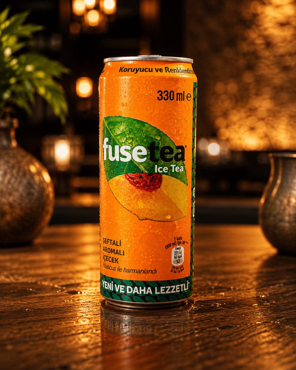 Şeftali Aromalı Fuse Tea (33 cl.)